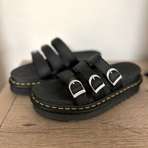New doc Marten platform sandals